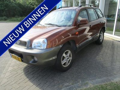 tweedehands Hyundai Santa Fe 2.4i-16V 4WD Country Zo mee! Koude airco!