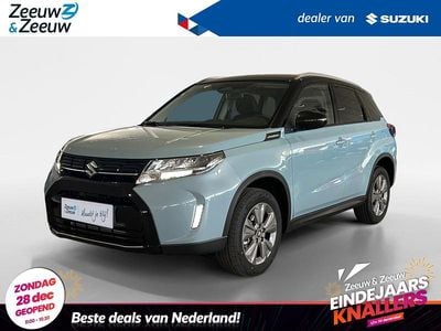 Ice grayish blue metallic & cosmic black pearl metallic Nieuw 2025 Suzuki Vitara SUV | € 29.499 (Goede deal)
