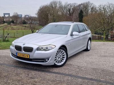 Zilver Occasion 2012 BMW 520 Executive Stationwagen | € 9.195 (Super prijs)