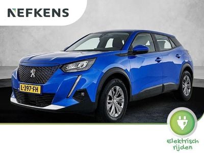 Blauw Occasion 2021 Peugeot e-2008 Active SUV | € 15.400 (Goede deal)