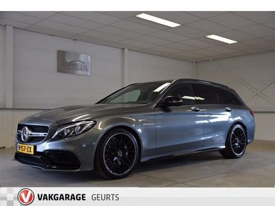 tweedehands Mercedes C63 AMG C-KLASSE EstateAMGAMG Navi, Pano, Elec kofferklep, 19 Inch, Head Up, Dode hoek Detectie, Burmester enz !! VERKOCHT !!