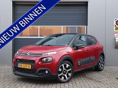 Rood (metallic) Occasion 2017 Citroën C3 PureTech Hatchback | € 7.995 (Goede deal)