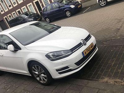 Occasion VW Golf VII Highline 105 PK (77 kW) 2014 Wit Stationwagen