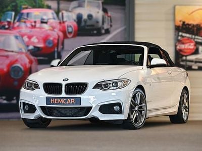 Wit Occasion 2015 BMW 218 Luxury Line Cabriolet | € 16.950 (Goede deal)
