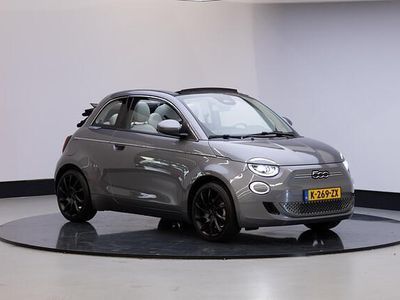 Grijs Occasion 2021 Fiat 500C La Prima Cabriolet | € 19.950 (Eerlijke prijs)