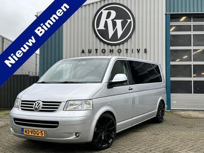 tweedehands VW Transporter 2.5 TDI DC 5 Zetels Leder / L2 / Top Onderhouden bus / Marge geen BTW/ Youngtimer / N.A.P. / APK 03-2025!!!