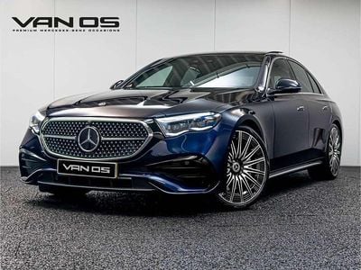 Blauw Gebruikt 2024 Mercedes E450 AMG line Sedan | € 99.995