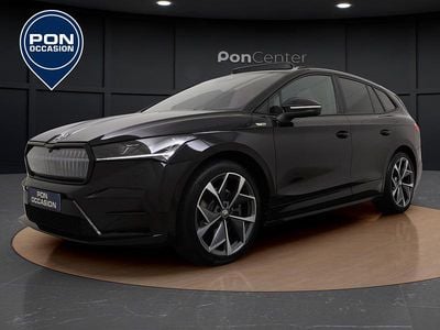 Zwart Gebruikt 2024 Skoda Enyaq iV RS SUV | € 44.950 (Eerlijke prijs)