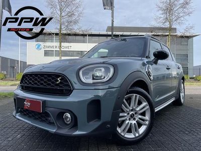 tweedehands Mini Cooper Countryman 2.0 SE Hybrid ALL4 220PK 19.800KM!/SAGE GREEN/CHESTER-MALT LEER/PANO/VIRTUAL/LED/UNION FLAG A.LICHTEN/DAB/KEYLESS/NIEUW MODEL