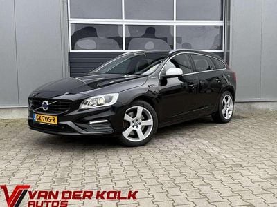 Zwart Gebruikt 2015 Volvo V60 R-Design Stationwagen | € 5.845 (Eerlijke prijs)