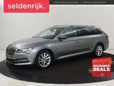 Grijs Gebruikt 2020 Skoda Superb Business Line Stationwagen | € 16.400 (Goede deal)