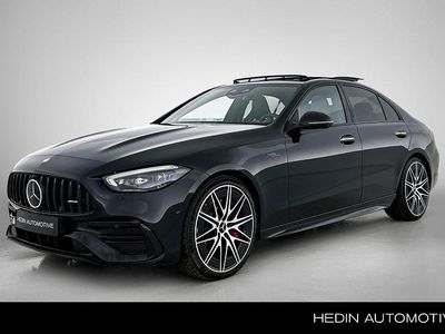 Nieuw Mercedes C43 AMG Premium Plus 421 PK (309 kW) 2025 Zwart, metallic lak Sedan