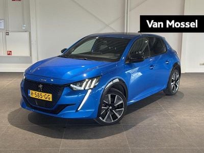 Blauw Occasion 2022 Peugeot e-208 GT Hatchback | € 17.940 (Eerlijke prijs)