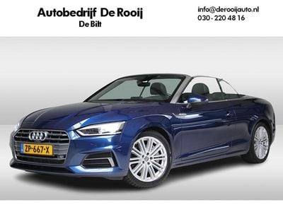 Occasion Audi A5 Cabriolet Design 252 PK (185 kW) 2018 Blauw Cabriolet
