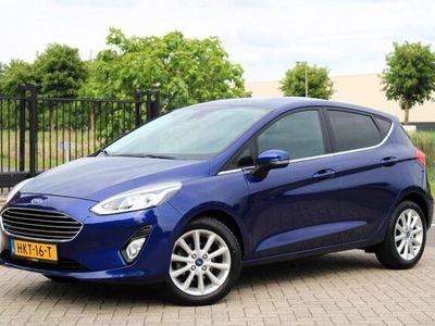 Occasion Ford Fiesta Titanium 99 PK (72 kW) 2018 Blauw Hatchback