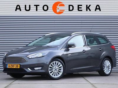Grijs (metallic) Gebruikt 2015 Ford Focus Titanium Stationwagen | € 9.950 (Eerlijke prijs)