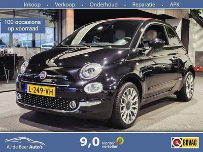 Occasion Fiat 500C Launch Edition 69 PK (50 kW) 2020 Zwart Cabriolet