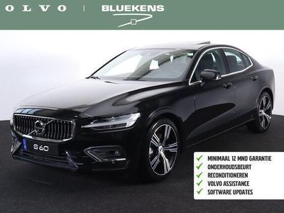 tweedehands Volvo S60 B4 Inscription - Schuif/kanteldak - IntelliSafe Assist - Harman/Kardon audio - 360º Camera - Adaptieve LED koplampen - Elektr. bedienb. voorstoelen met geheugen - Parkeersensoren voor & achter - Verwarmde voorstoelen & stuur - Draadloze tel. lad