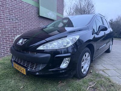 Occasion Peugeot 308 SW 120 PK (88 kW) 2009 Zwart Stationwagen