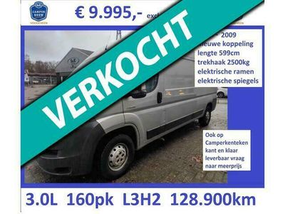 tweedehands Fiat Ducato Z. 3.0L - 160pk - L3H2 - airco - zilver