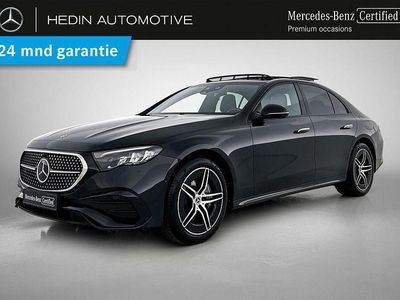 Zwart Gebruikt 2024 Mercedes E300 AMG line Sedan | € 61.900 (Duur)