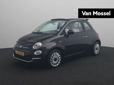 Zwart Gebruikt 2020 Fiat 500C Lounge Cabriolet | € 12.640 (Goede deal)