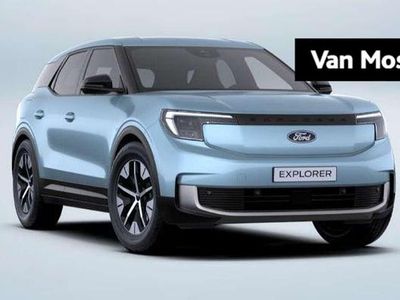 Blauw, metallic lak Nieuw 2025 Ford Explorer Extended Range SUV | € 50.850 (Goede deal)