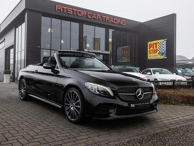 Zwart (metallic) Occasion 2019 Mercedes C200 AMG Cabriolet | € 34.950 (Iets duurder)