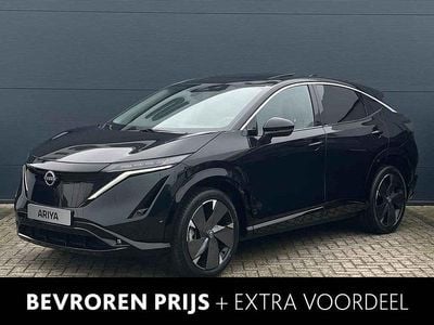 Zwart Nieuw 2025 Nissan Ariya Evolve SUV | € 46.510 (Goede deal)