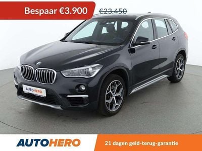 Zwart Occasion 2018 BMW X1 xLine SUV | € 19.749 (Super prijs)