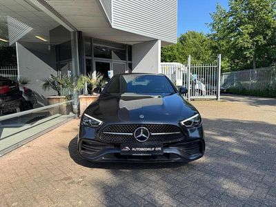 Grijs (metallic) Gebruikt 2022 Mercedes C300e AMG line Sedan | € 36.999 (Super prijs)