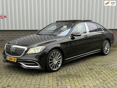 Zwart Occasion 2015 Mercedes S350 Prestige Sedan | € 27.950