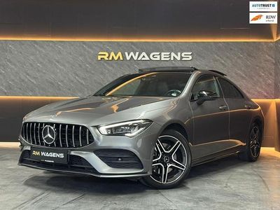 Grijs Occasion 2021 Mercedes CLA250e AMG line Sedan | € 34.950 (Eerlijke prijs)