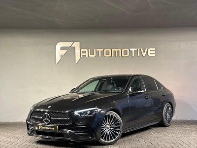 Occasion Mercedes C180 AMG line 170 PK (125 kW) 2021 Zwart Sedan