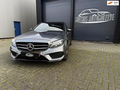 Grijs Gebruikt 2017 Mercedes C220 Premium Plus Stationwagen | € 10.950