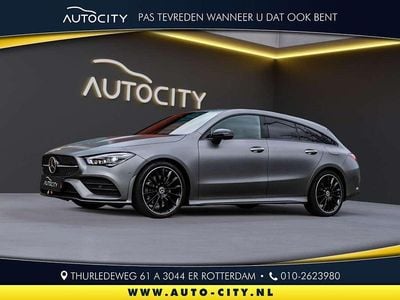 Grijs Gebruikt 2023 Mercedes CLA200 Shooting Brake AMG line Stationwagen | € 33.950