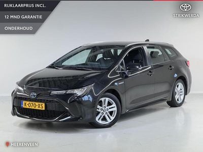 Zwart Occasion 2021 Toyota Corolla Active Stationwagen | € 22.495 (Iets duurder)