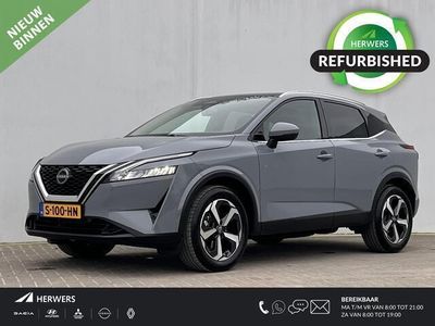 tweedehands Nissan Qashqai 1.3 MHEV Xtronic N-Connecta Automaat / Trekhaak (1800KG Trekgewicht) / Panoramadak / Navi / Apple Carplay Android /