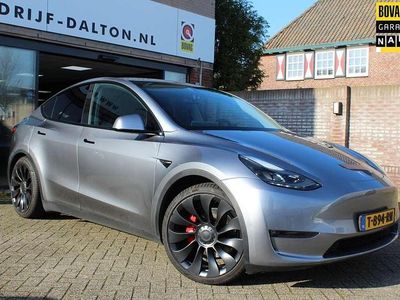 Grijs (metallic) Occasion 2023 Tesla Model Y Performance SUV | € 37.950 (Eerlijke prijs)