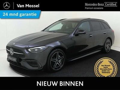 Grijs Occasion 2025 Mercedes C300e Premium Plus Stationwagen | € 49.945 (Eerlijke prijs)