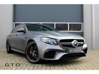 tweedehands Mercedes E63S AMG 4Matic Premium Plus Keramisch / 3D Burmester / Carbon / AMG Performance / Magno Grey metallic