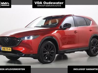 Rood Occasion 2022 Mazda CX-5 Homura-Line SUV | € 35.600 (Eerlijke prijs)