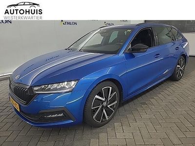 Blauw Occasion 2021 Skoda Octavia Business Line Stationwagen | € 19.439 (Iets duurder)