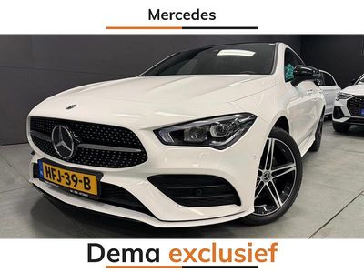 Occasion Mercedes CLA250e Shooting Brake AMG 218 PK (160 kW) 2021 Wit Stationwagen