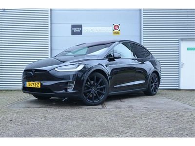 Zwart Occasion 2018 Tesla Model X SUV | € 34.999 (Iets duurder)