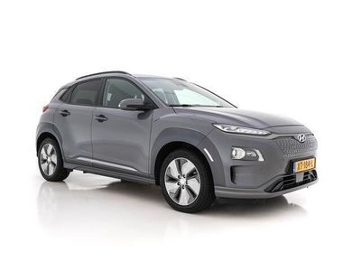 tweedehands Hyundai Kona EV Premium 64 kWh (INCL-BTW) *VOLLEDER | HEAD-UP | FULL-LED | NAVI-FULLMAP | DAB | ADAPTIVE-CRUISE | KEYLESS | CAMERA | BLIND-SPOT | LANE-ASSIST | VIRTUAL-COCKPIT | COMFORT-SEATS | 17"ALU*