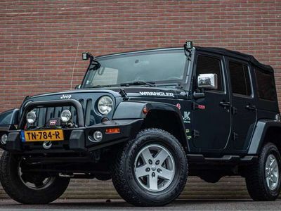 tweedehands Jeep Wrangler Unlimited 3.8 199PK Autm. Sahara Cabrio Airco, Bes