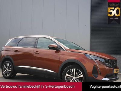 Bruin Occasion 2021 Peugeot 5008 Allure MPV | € 19.499 (Eerlijke prijs)