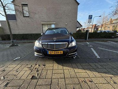 Blauw Occasion 2013 Mercedes C200 Elegance Sedan | € 9.500 (Goede deal)