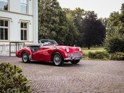 Rood Gebruikt 1958 Triumph TR3 Cabriolet | € 30.950
